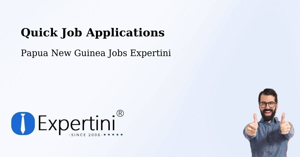 Quick Apply Feature – Arawa - Papua New Guinea Jobs Expertini